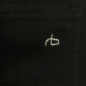 Rag & Bone suede leather pants black 28